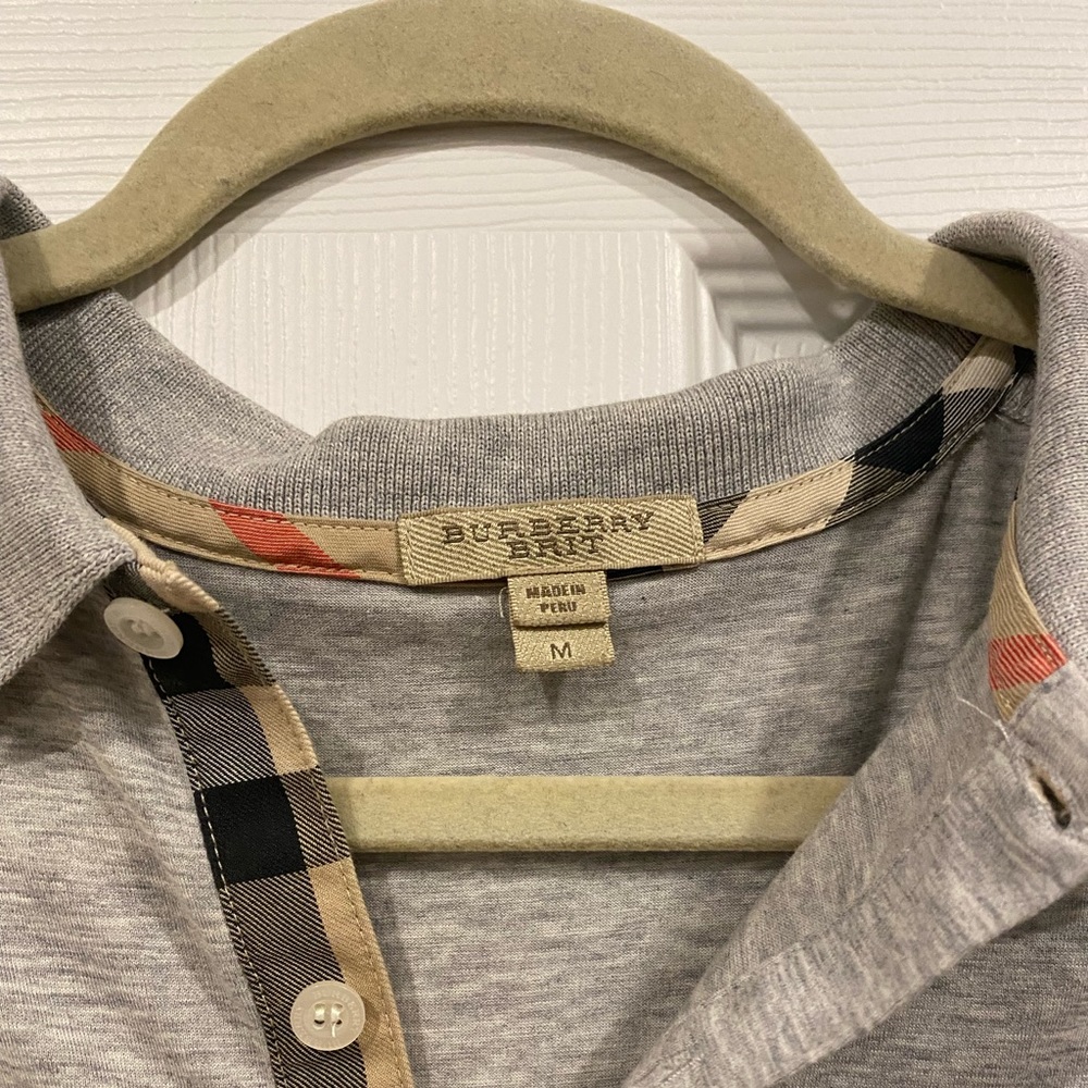 Mens Burberry Polo